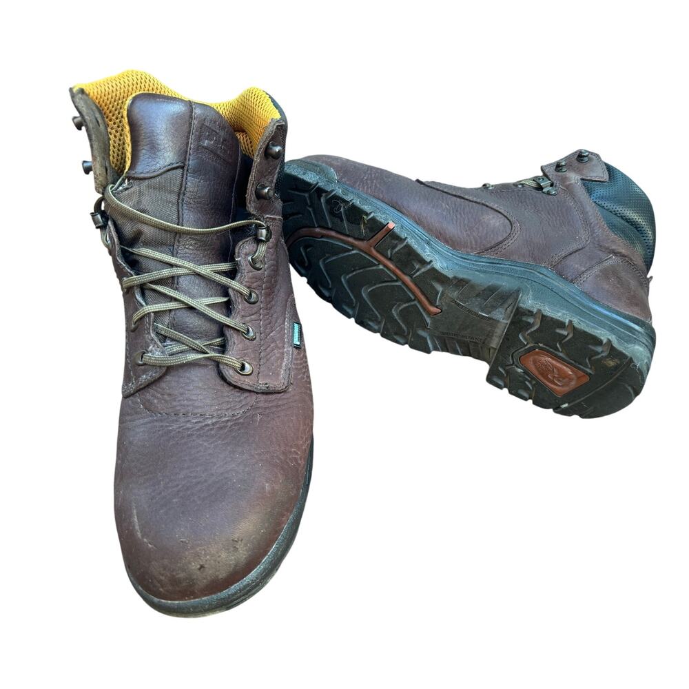 Timberland PRO TiTAN Alloy Toe Waterproof Work Boots Men’s 13W Brown 26078